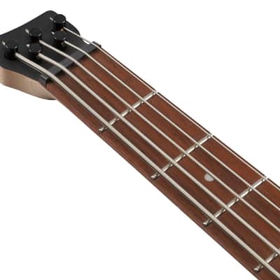 Ibanez EHB Ergonomic Headless Bass 5 String - Purist Blue Matte (EHB605PRM) image 5