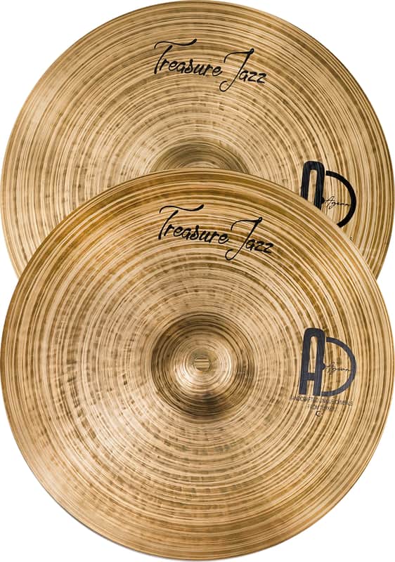 Agean Cymbals 15" Treasure Jazz Hi-hat Jazz image 1