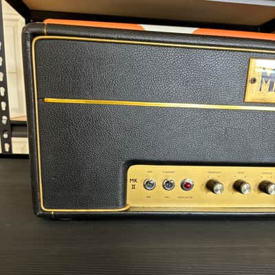 Marshall JTM45 - 1964 - GOLD BLOCK LOGO - NOS GLASS image 2