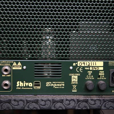 Immagine Bogner Shiva 20th Anniversary KT88 Valve Amp Head - Comet Tolex Salt and Pepper Grille 2011 - 7