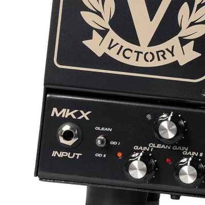 Victory Amps MKX Rig — MKX 50W 3-Channel Tube Head (Black, 2026) + MKX LB 112 Lunchbox 1x12 Cabinet (Celestion Seventy 80) 2026 - Black image 10