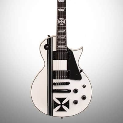 ESP LTD James Hetfield Iron Cross Electric Guitar, Snow White image 2