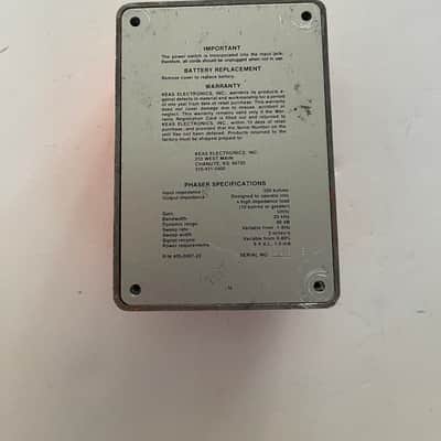 Ross Phaser Original Phase Shifter Vintage 1978 Guitar Effect Pedal image 6