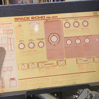 Roland RE-201 Space Echo Tape Delay / Reverb 1974 - 1988 - Black image 4