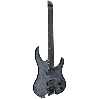 Legator G6FSS Ghost 6 Super Shred Electric Guitar, Black Flame Maple image 2
