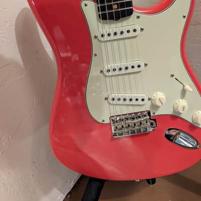 Fender Stratocaster Custom Shop - Faded Fiesta Red image 10