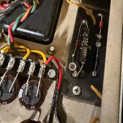 1963 Fender Princeton 6G2 Brownface Guitar Amp image 23