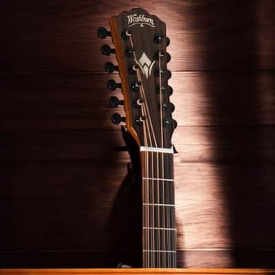 Washburn Comfort Series WCG15SCE12 Grand Auditorium Cutaway Acoustic-Electric  w/ Solid Sitka Spruce, B-Stock image 3