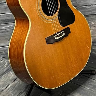 Used Guild 1976 F-50R Jumbo USA made Acoustic Electric Guitar with Case image 3