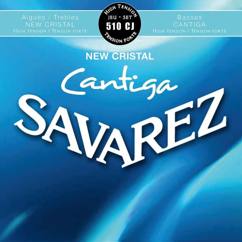 Savarez 510CJ New Cristal Cantiga High Tension Classical Guitar Strings, Full Set image 1