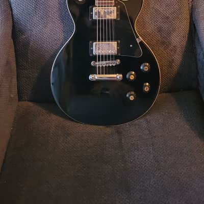 Memphis Les Paul copy 70s lawsuit era vintage  Black image 1
