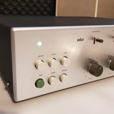 Amplifier Braun CSV 500 1968 - Silver / Black Working 100% Full Service Full Recap image 2