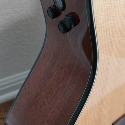 Cort Gold Series A6 Solid Sitka Spruce/Mahogany Auditorium Cutaway with Electronics 2010s - Natural Glossy image 3