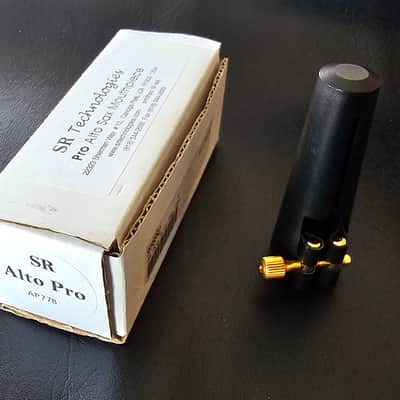 SR Technologies Pro Alto Saxophone Mouthpiece - Gold Plated image 13