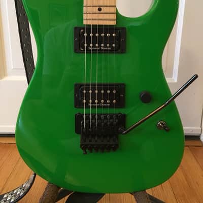 Charvel San Dimas Style 1 2H USA Production Model Series 2008 Slime Green image 1