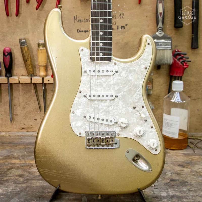 Guitare Garage Modèle S Firemist Gold Light Relic Dreamsongs Blues Special image 1