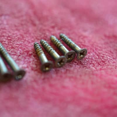 Vintage 1959 Gibson M-69 PAF Ring set w/ Screws & Springs Les Paul Custom, SG, Archtop image 9