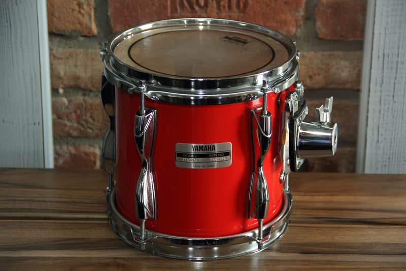 Yamaha  TT908Y - hot red Recording Custom 8" tom image 1