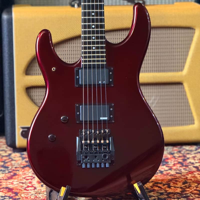 Washburn G20-V Left-Handed – Metallic Red Wine – Setup for Right-Handed Playing – Made in Japan – Very Good Condition – Wonderbar image 1