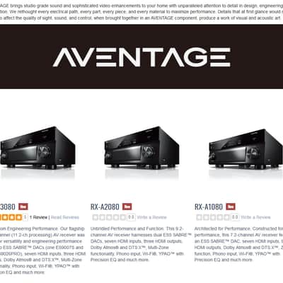 Yamaha RX-A3080 AVENTAGE AV Receiver Dolby Atmos DTS:X 11.2 9.2 Channels image 4