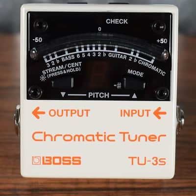Boss TU-3S Chromatic Tuner Guitar & Bass & Effect Pedal Power Supply image 2