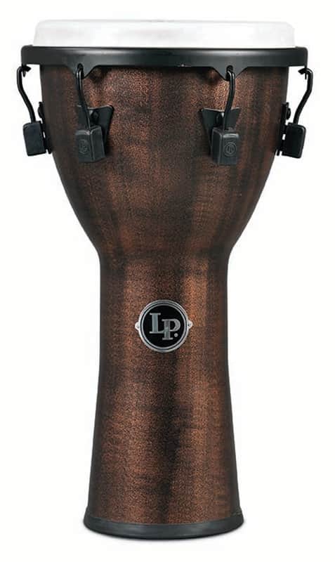 Latin Percussion LP726C World Beat FX Mechanically Tuned 11" Synthetic Shell & Head Djembe, Copper image 1