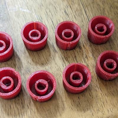 Unbranded 3D printed amp knobs 2023 image 2