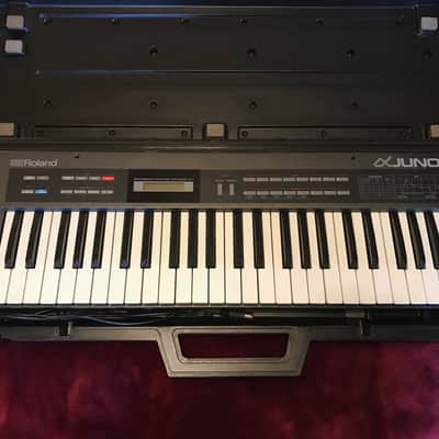 Roland Alpha Juno 1 w/ Case and UM-ONE Midi Interface image 2
