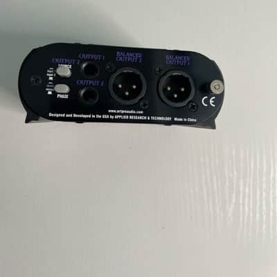 ART Dual RDB Dual Reamping Direct Box 2010 - Present Black image 3