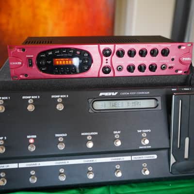 Line 6 POD XT Pro Rackmount + FBV Custom Foot Controller Bundle image 1