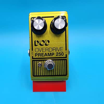 DOD Overdrive Preamp 250 Gold Guitar Effect Pedal 90s Reissue Bass Distortion image 1