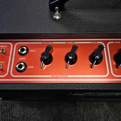 Vox AC15HWR1X Hand-Wired 2-Channel 15-Watt 1x12" Guitar Combo - Black image 4