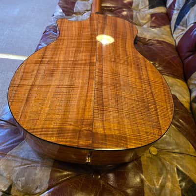 Taylor K-14 CE Koa AAAAA Flame Hawaiian Koa K14 K14ce GA Grand Auditorium Acoustic Guitar image 19