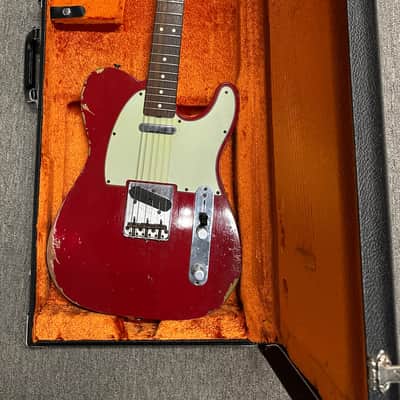 Fender Custom Shop 1963 Telecaster Relic (2014) - Dakota Red #74978 with Original Hard Case image 17