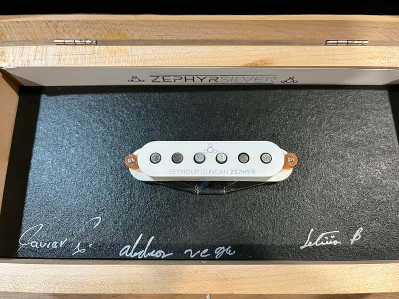 Seymour Duncan Zephyr Silver Strat Neck Pickup White 11209-03-W NOS Custom Shop USA image 1