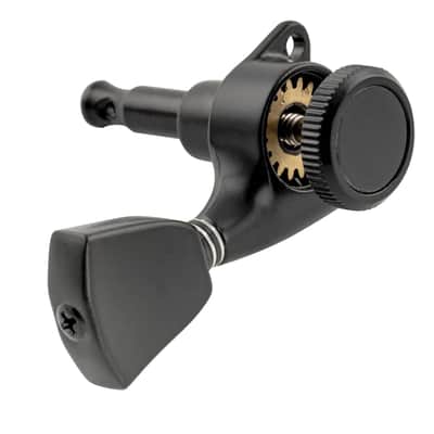 Brio 3x3 Locking Tuners 18:1 Ratio • Full Sealed Locking Machine Heads - Black image 5