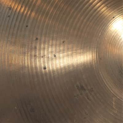 A Zildjian Vintage 14" Hi Hats Bronze 1970's image 15