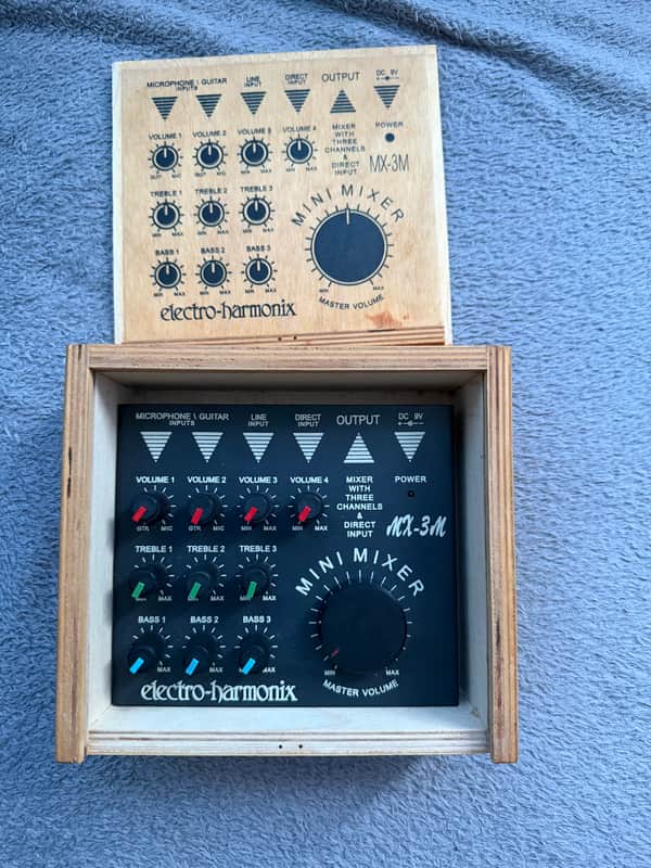Electro-Harmonix MX-3M Russian Mini Mixer  Black image 1