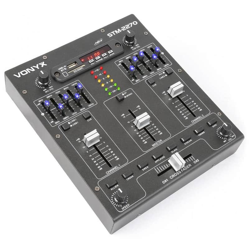 Vonyx Stm2270 Mixer 4 Ch/Eff/Mp3/Bt image 1