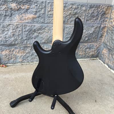 Cort Action PJ OPB 4-String Bass Open Pore Black image 4