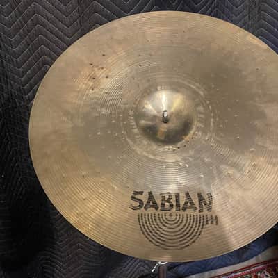 Sabian 22” HH Medium Ride Cymbal 1980's Vintage B20 2nd Gen "Solid Font" - 3301g image 8