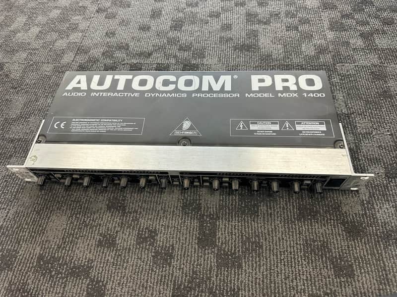 Behringer Autocom Pro Dynamic Processor MDX 1400 image 1