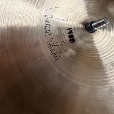 Istanbul Agop Mel Lewis 18” ride cymbal 1488 grams excellent image 7