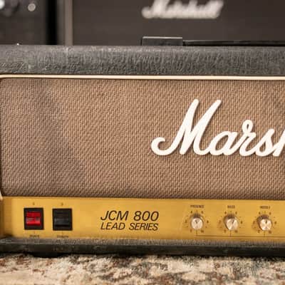 Marshall JCM 800 Lead Series 2204 Master Model 50W Mk2 Guitar Amplifier Head - Used image 3