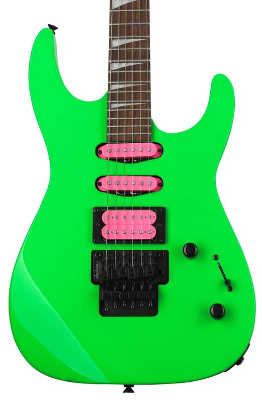 Jackson X Series Dinky DK3XR HSS Electric Guitar - Neon Green image 1