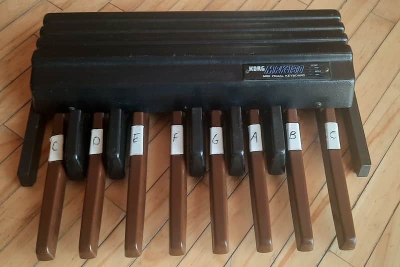Korg MPK 130 Midi Pedal Keyboard 2000s Black Steel image 1