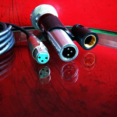 Vintage 1980's Shure 565SD Switchable Cardioid Dynamic Microphone Low Z w accessories 565 565D 566 image 12