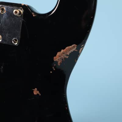 Black P Bass Body Unknown Maker Plywood image 14