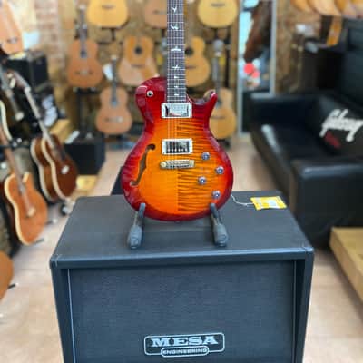 Paul Reed Smith S2 Singlecut Semi Hollow 2020 Dark Cherry Sunburst image 2