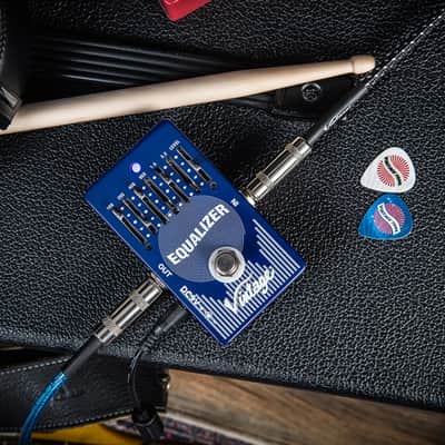 Vintage VFX10 Electric Guitar 6-Band EQ Pedal 2026 image 4